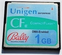 Compact Flash Card 2022